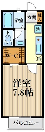 マロンヒルズの物件間取画像